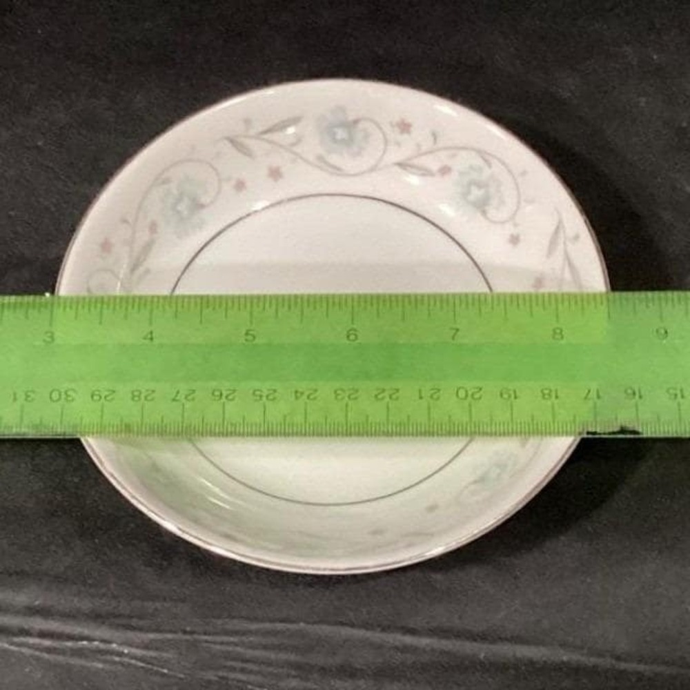 English Garden Berry Bowls #1221, Set of 6, Vtg Fine China Of Japan Dinnerware - Picture 3 of 12